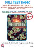 Test Bank For Pathophysiology&colon; A Practical Approach 3rd Edition &vert; All Chapters&period;