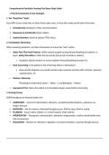 Comprehensive Psychiatric Nursing Final Exam Study Guide