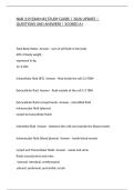 NUR 219 EXAM &num;2 STUDY GUIDE &vert; 2026 UPDATE &vert; QUESTIONS AND ANSWERS &vert; SCORED A&plus;