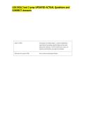 LOG BOLC test 2 prep UPDATED ACTUAL Questions and  CORRECT Answers