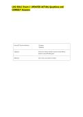 LOG BOLC Exam 1 UPDATED ACTUAL Questions and  CORRECT Answers