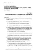 SOLUTION MANUAL FOR ADVANCED ACCOUNTING 15TH EDITION BY JOE BEN HOYLE&comma; THOMAS SCHAEFER AND TIMOTHY DOUPNIK