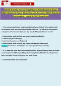 AANP Family Nurse Practitioner Certification Exam 2026 Updated Exam Questions & Answers With Detailed Rationales &vert; Instant PDF Download