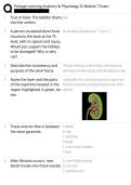 Portage Learning Anatomy & Physiology II&colon; Module 7 Exam
