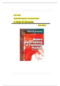 Test Bank - For Modern Blood Banking & Transfusion Practices Sixth Edition by Denise M&period; Harmening&comma;ISBN&semi;9780803626829 All Chapters Fully Covered&comma;Complete Guide A&plus;&comma;Newest Version 2025&period;