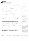 ServSafe Study Guide &sol; Score 100&percnt; &sol; 2025 New Version