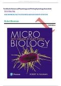 Test Bank for Microbiology with Diseases by Body System 5th Edition &vert; Bauman &vert; ISBN 9780134477206 &vert; All 26 Chapters &vert; Complete Verified 2025 Edition