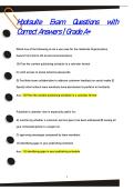 Hootsuite Exam Questions with Correct Answers 2026 &vert; Grade A&plus;