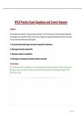 NYLE Practice Exam Questions and Correct Answers