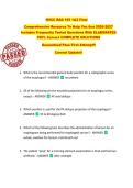 NVCC RAD 105 1&2 Final  Comprehensive Resource To Help You Ace 2026-2027  Includes Frequently Tested Questions With ELABORATED  100&percnt; Correct COMPLETE SOLUTIONS  Guaranteed Pass First Attempt&excl;&excl;  Current Update&excl;&excl; 