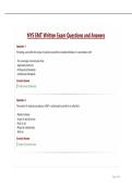NYS EMT Written Exam Questions and Answers&period;