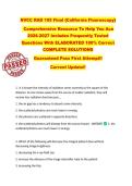 NVCC RAD 105 Final &lbrace;California Fluoroscopy&rcub;  Comprehensive Resource To Help You Ace  2026-2027 Includes Frequently Tested  Questions With ELABORATED 100&percnt; Correct  COMPLETE SOLUTIONS  Guaranteed Pass First Attempt&excl;&excl;  Current Update&excl;&excl; 