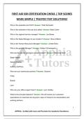 FIRST AID SSR CERTIFICATION CINTAS &vert; TOP SCORES MADE SIMPLE &vert; TRUSTED TEST SOLUTIONS