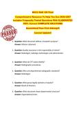 NVCC RAD 105 Final  Comprehensive Resource To Help You Ace 2026-2027  Includes Frequently Tested Questions With ELABORATED  100&percnt; Correct COMPLETE SOLUTIONS  Guaranteed Pass First Attempt&excl;&excl;  Current Update&excl;&excl;