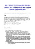 NERC SYSTEM OPERATOR Actual COMPREHENSIVE PRACTICE TEST &ndash; Simulating Official Exam &vert; Complete Solutions &vert; Verified Review Guide