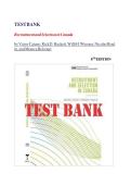 Test Bank for Recruitment and Selection &ndash; 8th Edition &ndash; Complete Chapters 1&ndash;10 &ndash; Multiple Choice&comma; True&sol;False&comma; Scenario Questions & Answers