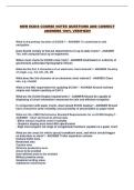 NEW ECDIS COURSE NOTES QUESTIONS AND CORRECT ANSWERS 100&percnt; VERIFIED&excl;&excl;