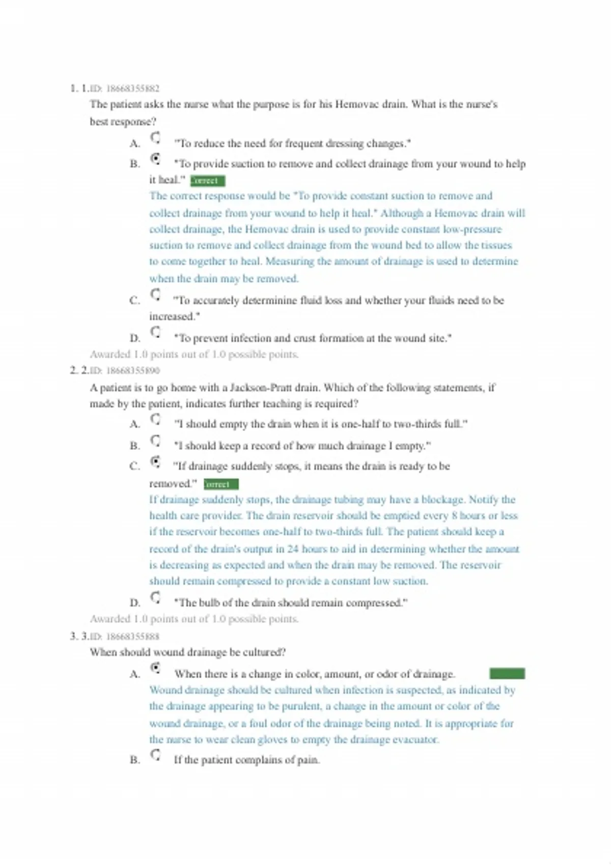 Wound Care Module 3 - Post-Test Study Guide and Answers | 2026 Latest ...