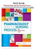 Pharmacology and the Nursing Process Test Bank 9th Edition &vert; Lilley&comma; Collins & Snyder