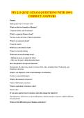 FIN 211 QUIZ 1 EXAM QUESTIONS WITH 100&percnt; CORRECT ANSWERS