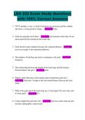 LRA 222 Exam Study Questions  with 100&percnt; Correct Answers