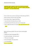 ABMDI BOARD CERTIFICATION EXAM 2026 QUESTIONS AND ANSWERS &lpar;100&percnt; SOLVED&rpar; &vert; NEWEST UPDATE 2026&sol;2027 &vert; GRADED A&plus; &vert; GUARANTEED PASS&period;