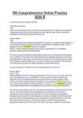 RN Comprehensive Online Practice 2026 B