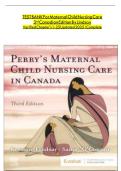 Test Bank for Perry-s Maternal Child Nursing Care&comma; 3rd Canadian Edition by Keenan Lindsay