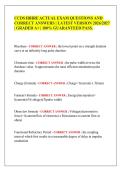 CCDS IBHRE ACTUAL EXAM QUESTIONS AND CORRECT ANSWERS &vert; LATEST VERSION 2026&sol;2027 &vert; GRADED A&plus; &vert; 100&percnt; GUARANTEED PASS&period;