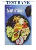 Test Bank &mdash; Nutrition&colon; Concepts and Controversies&comma; 5th Canadian Edition &mdash; Frances Sizer&comma; Ellie Whitney & Leonard Pich&eacute; &mdash; All Chapters Covered 1&ndash;15 &lpar;Latest Update&rpar;