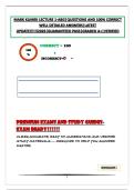 MARK KLIMEK LECTURE 1-ABG&vert;QUESTIONS AND 100&percnt; CORRECT WELL DETAILED ANSWERS&vert;LATEST UPDATE&excl;&excl;&excl;&excl;&excl;&excl;2026&vert;GUARANTEED PASS&vert;GRADED A&plus;&vert;VERIFIED