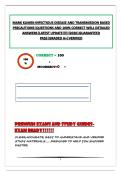 MARK KLIMEK-INFECTIOUS DISEASE AND TRANSMISSION BASED PRECAUTIONS&vert;QUESTIONS AND 100&percnt; CORRECT WELL DETAILED ANSWERS&vert;LATEST UPDATE&excl;&excl;&excl;&excl;&excl;&excl;2026&vert;GUARANTEED PASS&vert;GRADED A&plus;&vert;VERIFIED