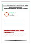 MARK KLIMEK -MATERNITY OB&vert;QUESTIONS AND 100&percnt; CORRECT WELL DETAILED ANSWERS&vert;LATEST UPDATE&excl;&excl;&excl;&excl;&excl;&excl;2026&vert;GUARANTEED PASS&vert;GRADED A&plus;&vert;VERIFIED