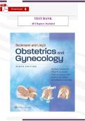 Beckmann & Ling&rsquo;s Obstetrics and Gynecology &lpar;9th Edition&comma; Dr&period; Robert Casanova&comma; ISBN 978‑1496353092&rpar; &ndash; Verified Complete Test Bank &lpar;All Chapters&comma; With Questions&comma; Answers & Rationales&rpar;