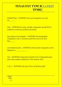 TEXAS EXT TYPE B TFM02 QUESTIONS AND ANSWERS 2026