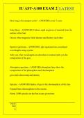 IU AST-A100 EXAM 2 QUESTIONS AND ANSWERS 2026