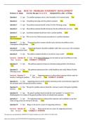 BUSI 710 &vert;QUIZ 3 Problem Statement Devlopment&vert; With complete solution &vert; RATED A&plus; UPDATED 