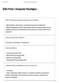 EGEL Parte I- Evaluaci&oacute;n Psicol&oacute;gica - 
