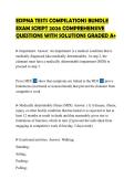 EDPNA TESTS COMPILATIONS BUNDLE EXAM SCRIPT 2026 COMPREHENSIVE QUESTIONS WITH SOLUTIONS GRADED A&plus;
