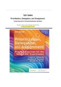 Test Bank Prioritization&comma; Delegation&comma; and Assignment&colon; Practice Exercises for the NCLEX Examination&semi; 6th Edition By Linda A&period; LaCharity&comma; Candice K&period; Kumagai&comma; Shirley M&period; Hosler All Chapters&vert; Latest Edition&vert; 2025&sol;2026