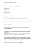 OCS Exam Questions With Complete Solutions