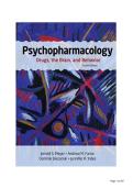 TEST BANK For Psychopharmacology&colon; Drugs&comma; the Brain&comma; and Behavior&comma; 4th Edition By Meyer Nursing&comma; Verified Chapters 1 - 20&comma; Complete Newest Version