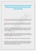APU WEEK 8 PSYC 324 Final Exam &lpar;Week 8&rpar; Actual Exam Question And Answers With Correct Answers Latest Update 2025&sol;2026