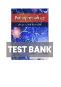 Test Bank For Pathophysiology 7th Edition by Jacquelyn L&period; Banasik all chapters covered questions and answers graded A&plus; Latest update &vert;2026&vert;