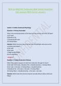 NHA Certified EKG Technician 2026 Update Questions And -answers With Correct -answers