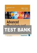 TEST BANK FOR Advanced Physiology and Pathophysiology&colon; Essentials for Clinical Practice 2nd Edition &lpar; Nancy Tkacs &comma;Linda Herrmann 2023&sol;2024&rpar; Complete Guide