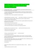 AICE marine science AS Level Exam review paper 1&comma; 2 Questions and Correct Answers&period;