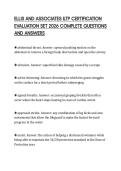 ELLIS AND ASSOCIATES ILTP CERTIFICATION EVALUATION SET 2026 COMPLETE QUESTIONS AND ANSWERS