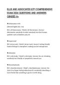 ELLIS AND ASSOCIATES ILTP COMPREHENSIVE EXAM 2026 QUESTIONS AND ANSWERS GRADED A&plus;