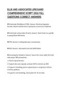 ELLIS AND ASSOCIATES LIFEGUARD COMPREHENSIVE SCRIPT 2026 FULL QUESTIONS CORRECT ANSWERS